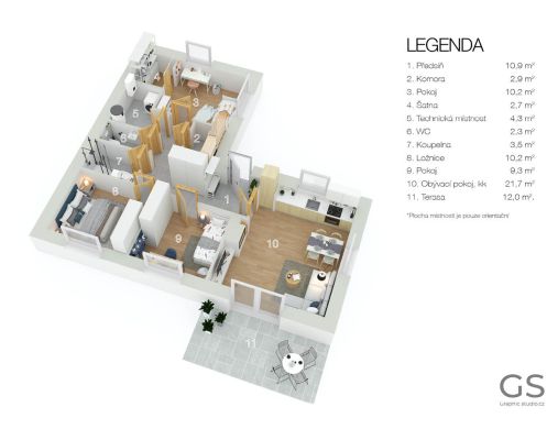 3D s vybavenim 8